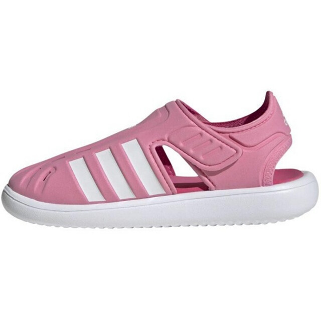 Adidas Kinderen/kinderen 3 strepen gesloten teen zomer waterschoenen UTPP5023_pink large
