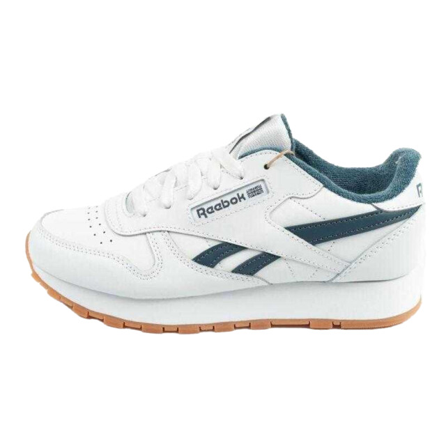 Reebok Dames classic logo ecologisch leren trainers UTPP4449_white large