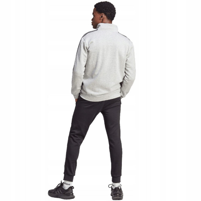 Adidas Heren 3 strepen fleece trainingspak UTPP5330_blackgrey large