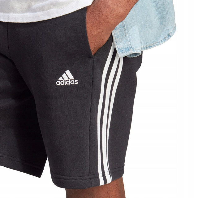 Adidas Heren essentials fleece 3 strepen shorts UTPP4485_black large