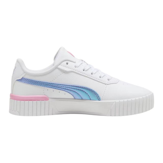 Puma Kinderen/kinderen carina 2.0 ecologische leren trainers UTPP6022_white large