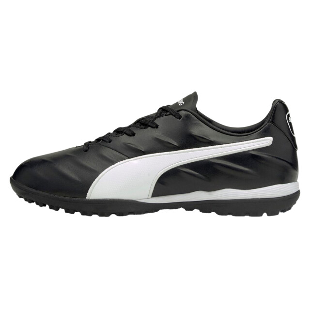 Puma Volwassen unisex king pro 21 lederen voetbalschoenen UTPP2592_blackwhite large