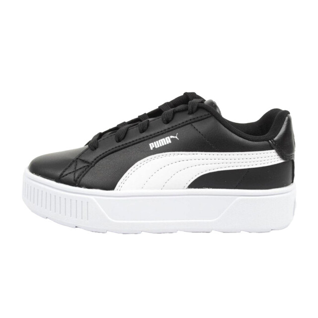 Puma Kinderen/kinderen karmen leren trainers UTPP6836_blackwhite large