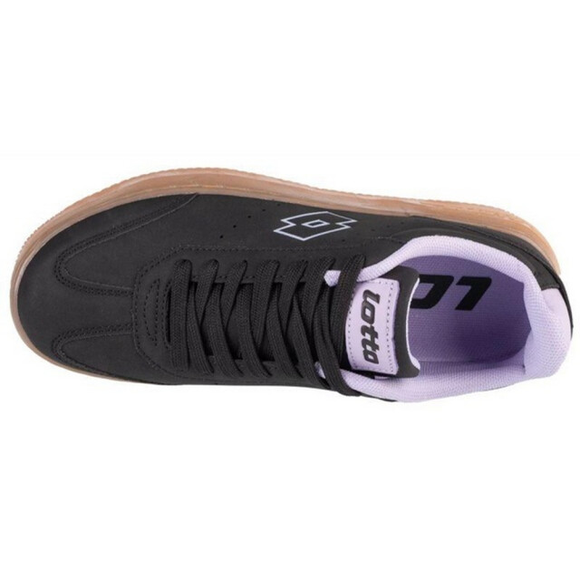 Lotto Dames iskar synthetisch leren trainers UTPP5791_blackpurple large