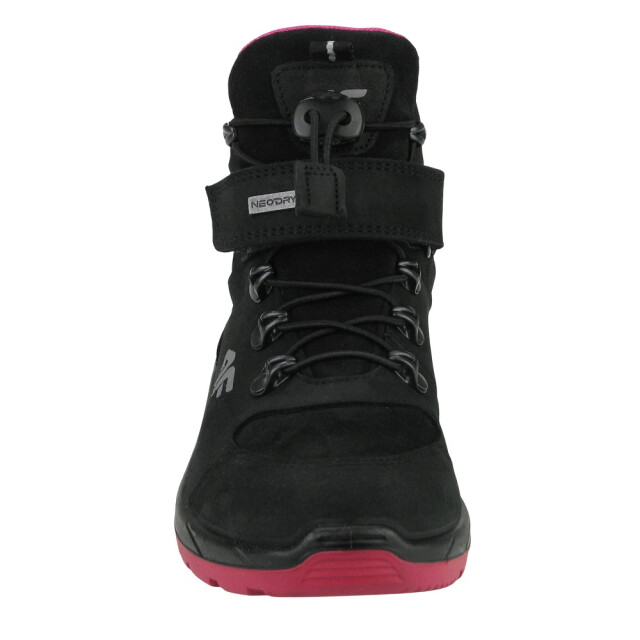 4F Kinderen/kinderen hjz21-jobmw251 leren trainers UTPP6642_black large