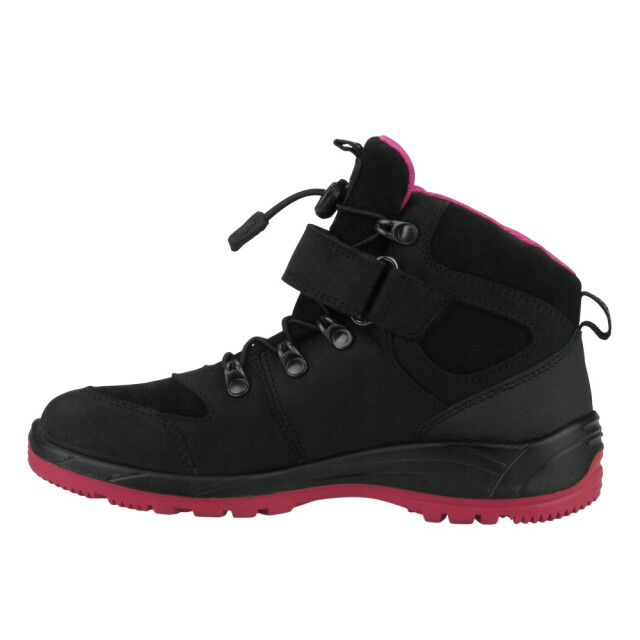 4F Kinderen/kinderen hjz21-jobmw251 leren trainers UTPP6642_black large