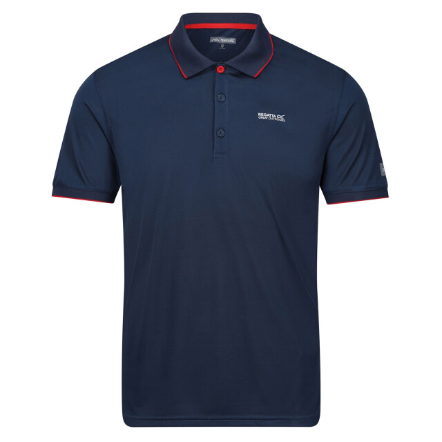 Regatta Heren remex ii polo shirt UTRG4217_nephritegreensolid large