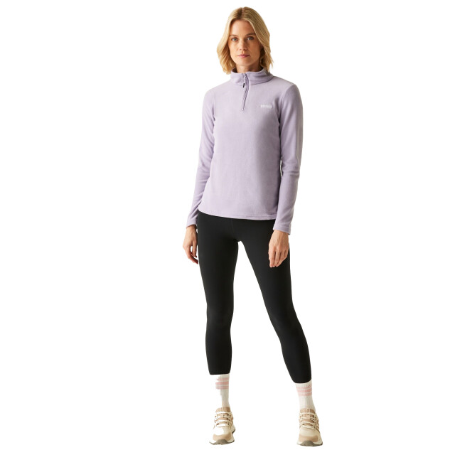 Regatta Geweldige outdoors dames sweetheart 1/4 zip fleece sweater UTRG1248_wisteria large