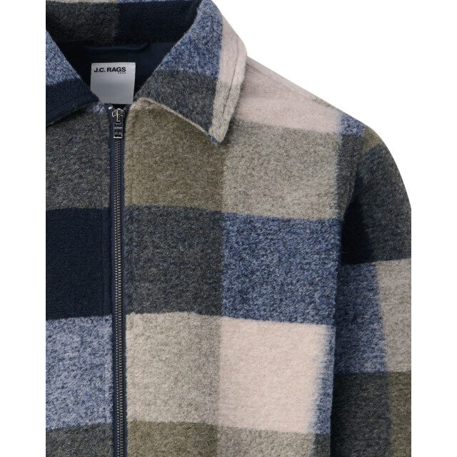 J.C. Rags overshirt benji check 099560-001-L large