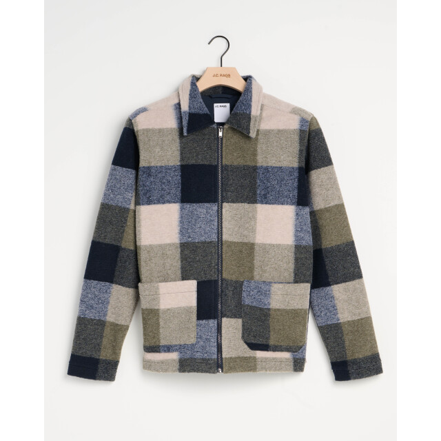 J.C. Rags overshirt benji check 099560-001-L large
