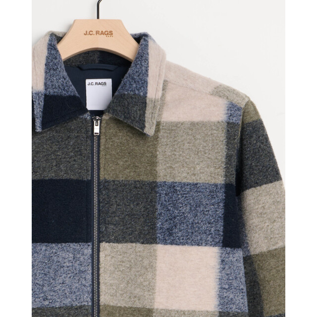 J.C. Rags overshirt benji check 099560-001-L large