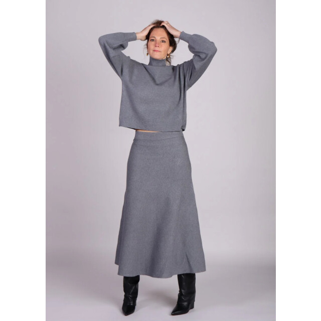 Moss Copenhagen Grijze trui mercy 8970459349320 large