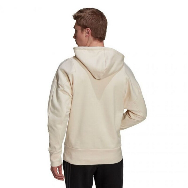 Adidas Heren studio fleece hoodie UTPP947_beige large