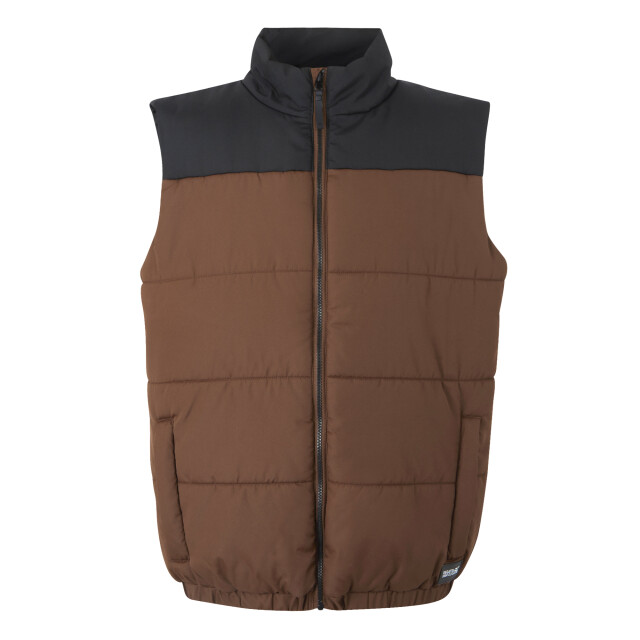 Regatta Heren hawfinch baffled gilet UTRG9019_darkbrownblack large