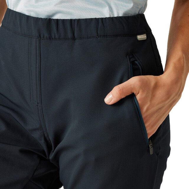 Regatta Dames pentre extol stretch wandelbroek UTRG9699_navy large