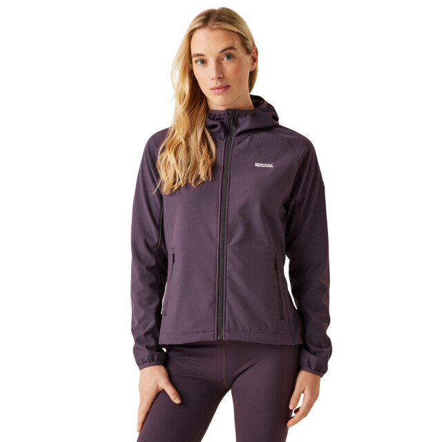 Regatta Dames soft shell-jas UTRG6432_deepplum large