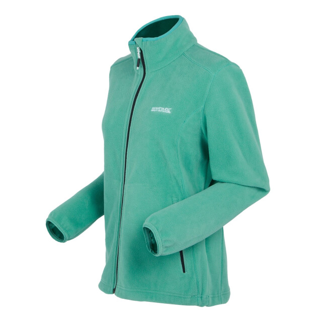 Regatta Dames floreo iv full zip fleece jas UTRG7390_dustygreen large