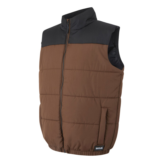 Regatta Heren hawfinch baffled gilet UTRG9019_darkbrownblack large