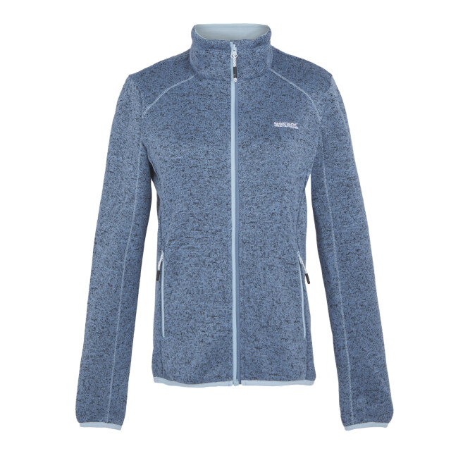 Regatta Dames newhill marl full zip fleecejack UTRG8828_coronetblueclearsky large