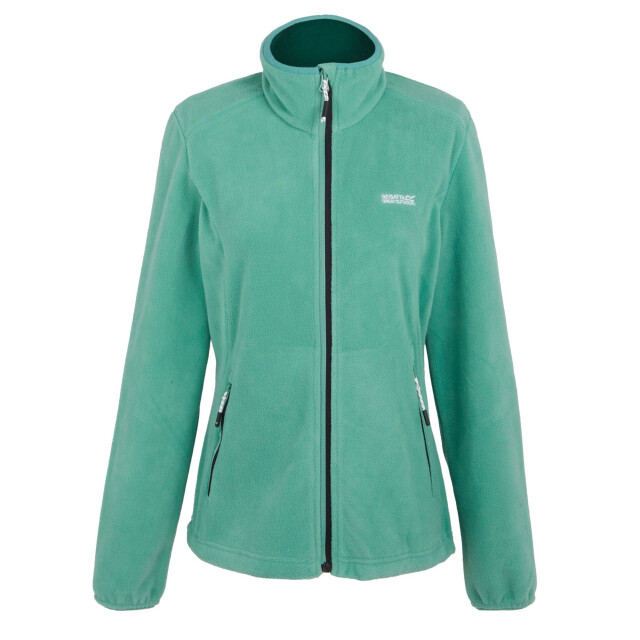 Regatta Dames floreo iv full zip fleece jas UTRG7390_dustygreen large