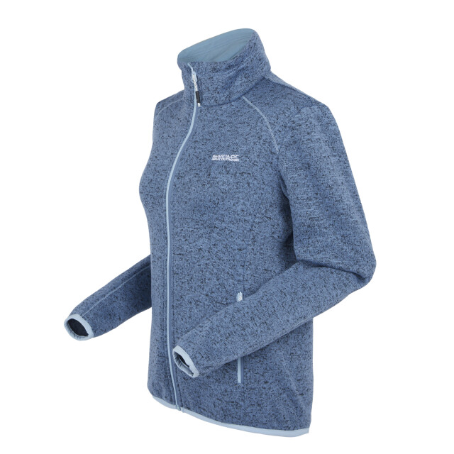 Regatta Dames newhill marl full zip fleecejack UTRG8828_coronetblueclearsky large