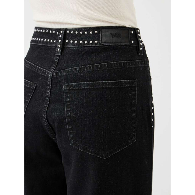 Y.A.S Yasnoelle hw studded jeans d2d dark grey denim 26039662-191500 large