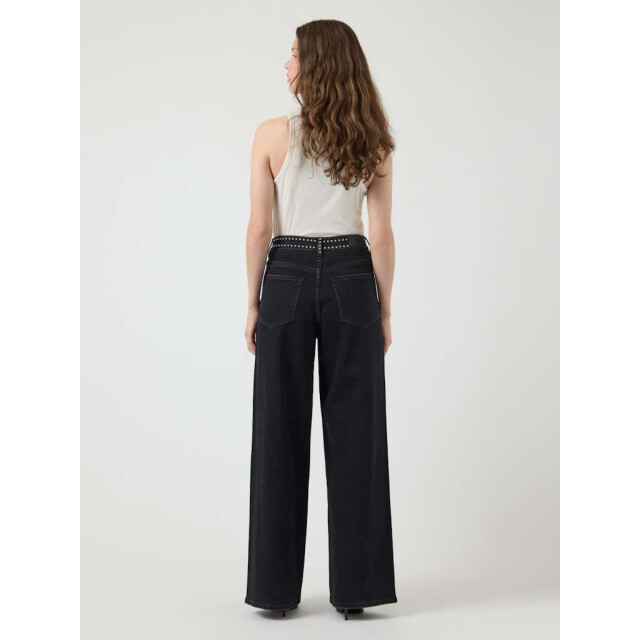 Y.A.S Yasnoelle hw studded jeans d2d dark grey denim 26039662-191500 large