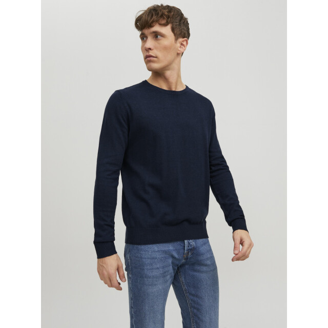 Jack & Jones Emil knit crew neck 12271785-NVY-S large