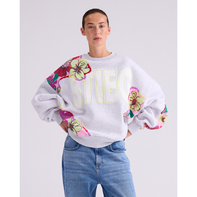 Stieglitz gitana sweater w2502012 melange grey 06721.949.0002 large