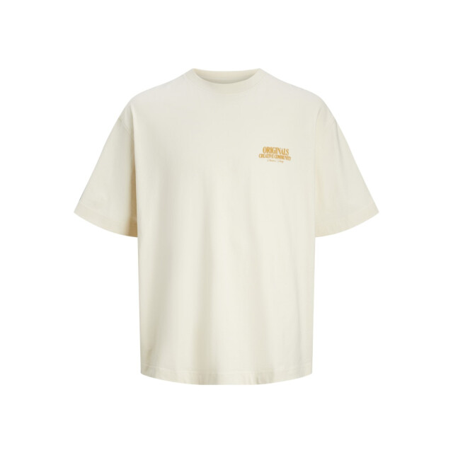 Jack & Jones jorroxbury type tee ss crew neck 12265826 antique white 05011.112.0124 large
