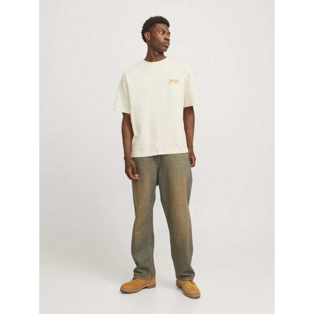 Jack & Jones jorroxbury type tee ss crew neck 12265826 antique white 05011.112.0124 large