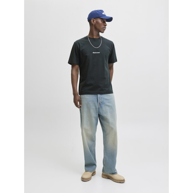 Jack & Jones jornorrebro emb tee ss crew neck no 12282892 forest river 06011.369.0126 large