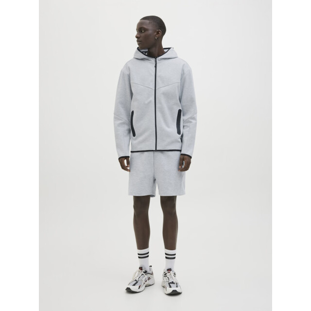 Jack & Jones jpstgordon fusion sweat shorts srt 12273304 light grey 05414.910.0004 large