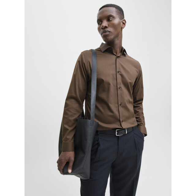 Jack & Jones jprblaparker shirt l/s noos 12227385 delicioso 05631.940.0064 large