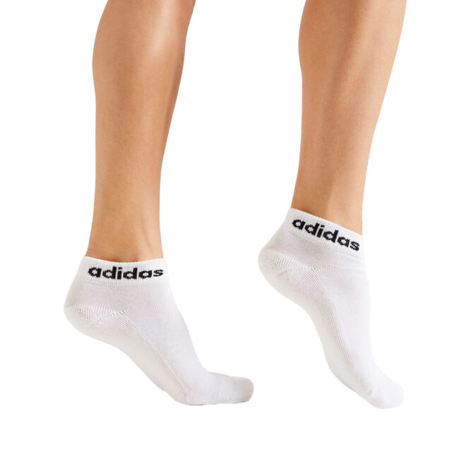 Adidas Lineaire enkelsokken voor volwassenen (pak van 3) UTPP2329_blackwhitegrey large