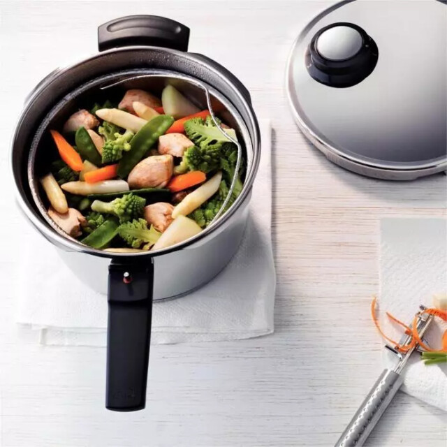 Fissler Premium snelkookset met rvs deksel 4.5l en 2.5l 4009209379807 large