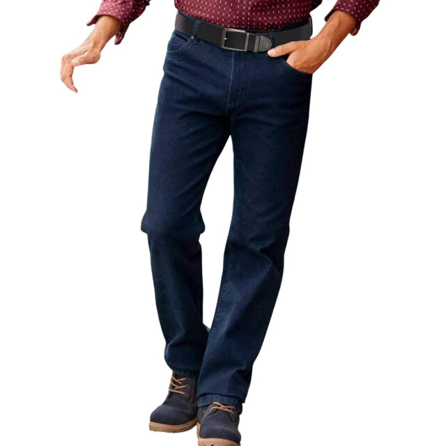 Atlas For Men Heren stretch regular jeans UTAF1327_darkblue large