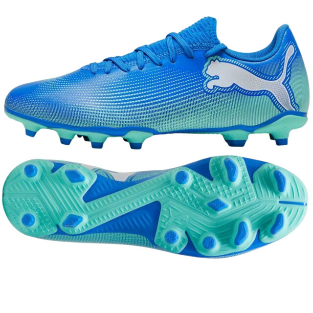 Puma Heren future 7 play fg/ag voetbalschoenen UTPP6657_blue large