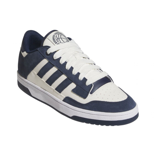 Adidas Heren rapid court laag uitgesneden sportschoenen UTPP6013_whitenavyblue large