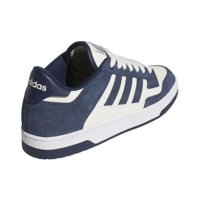 Adidas Heren rapid court laag uitgesneden sportschoenen UTPP6013_whitenavyblue large