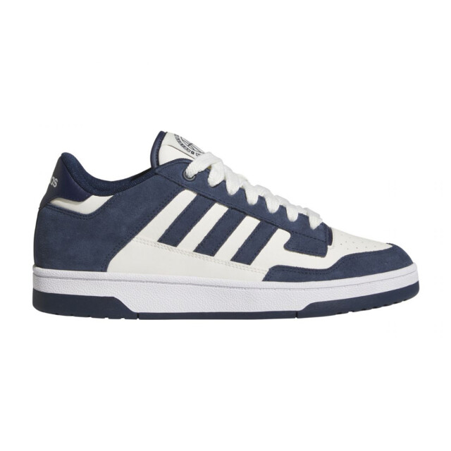 Adidas Heren rapid court laag uitgesneden sportschoenen UTPP6013_whitenavyblue large