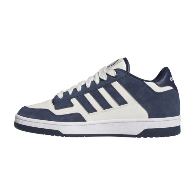 Adidas Heren rapid court laag uitgesneden sportschoenen UTPP6013_whitenavyblue large