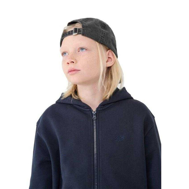 4F Kinderen/kids jwmm00tswsm1859 hoodie met volledige rits UTPP5506_navyblue large