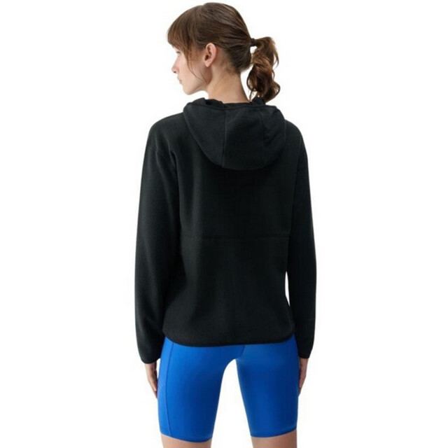 4F Dames wmm00tflef315 fleece full zip hoodie UTPP5468_black large