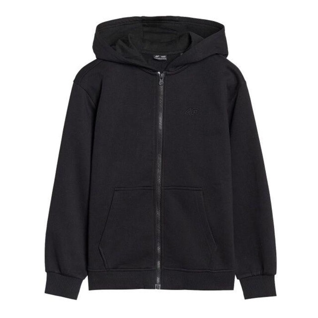 4F Kinderen/kids jwmm00tswsm1859 hoodie met volledige rits UTPP5505_black large
