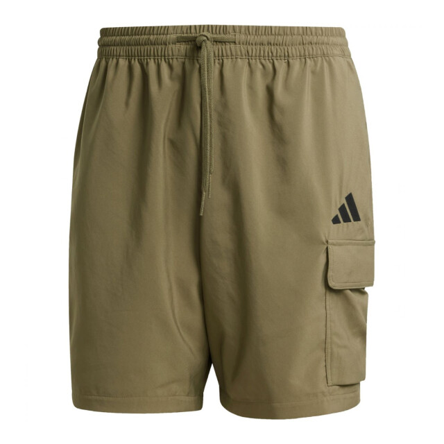 Adidas Heren essentials chelsea cargo shorts met klein logo UTPP5189_green large