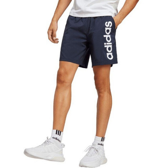 Adidas Heren essentials chelsea aeroready linear logo shorts UTPP4254_navyblue large