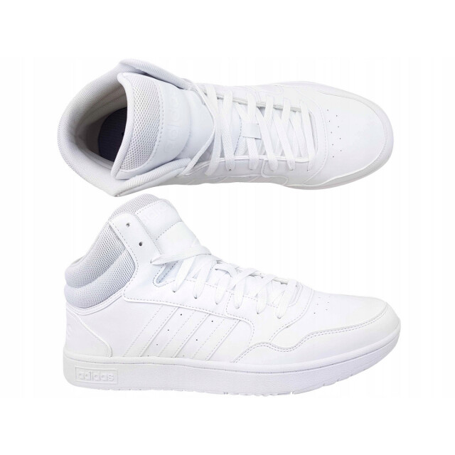 Adidas Heren hoops 3.0 mid cut trainers UTPP3137_white large