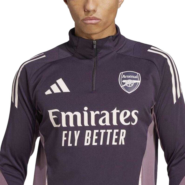 Adidas Heren tiro 24 arsenal fc training top UTPP4138_violet large