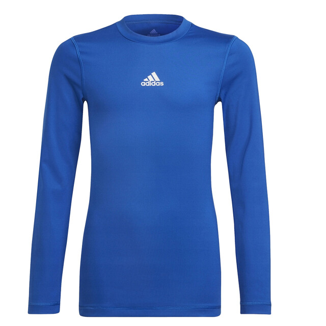 Adidas Kinder/kids techfit compressie t-shirt met lange mouwen UTPP2050_blue large
